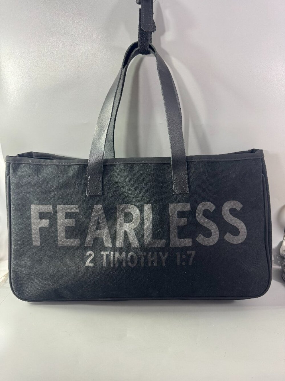 Anta Barbara Design Studio Black Canvas Tote
